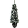 Tree with Snow 5′ Potted at online8 furniture store Auckland