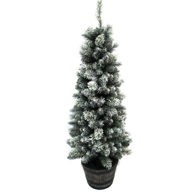 Tree with Snow 5′ Potted at online8 furniture store Auckland