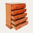 Troy 6 Drawer Tallboy at online8 furniture store Auckland