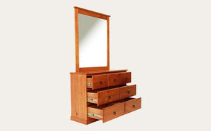 Classic Dresser with Mirror
