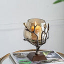 Twig Votive Holder in Antique Nickel Finish at online8 furniture store Auckland