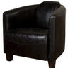 Vanguard Belon Black Armchair | Tub Chair | Office Chair at online8 furniture store Auckland