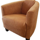 Vanguard Armchair - Camel at online8 furniture store Auckland