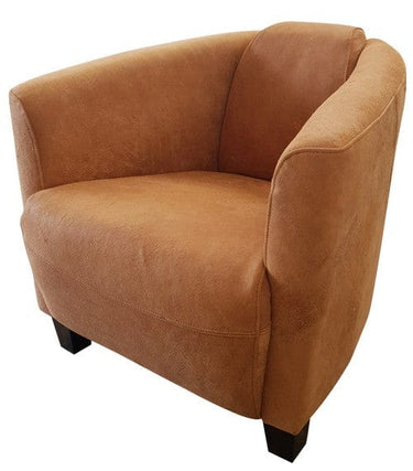 Vanguard Armchair - Camel at online8 furniture store Auckland