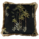 Velvet Palm Tree Cushion 45x45cm at online8 furniture store Auckland