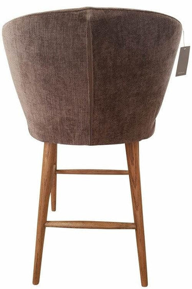 Venus Barstool Grey Chenille | Shop Online8 NZ at online8 furniture store Auckland