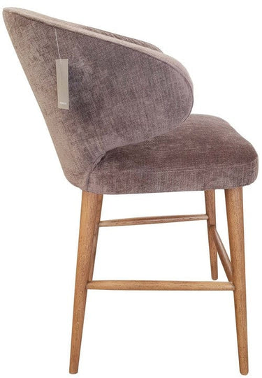 Venus Barstool Grey Chenille | Shop Online8 NZ at online8 furniture store Auckland