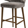 Venus Barstool Grey Chenille | Shop Online8 NZ at online8 furniture store Auckland