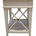 Villa Bedside Table - White Poplar at online8 furniture store Auckland