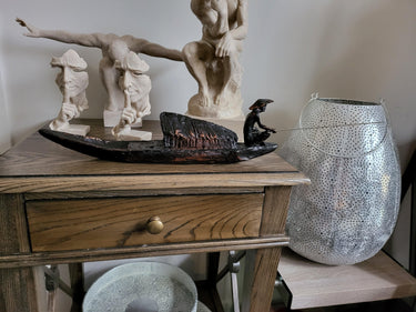 Village Fisherman on Boat at online8 furniture store Auckland