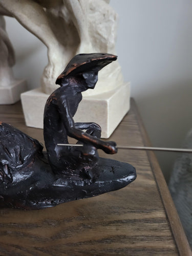 Village Fisherman on Boat at online8 furniture store Auckland