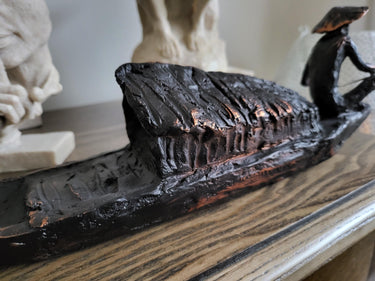 Village Fisherman on Boat at online8 furniture store Auckland