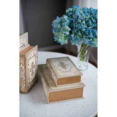 Vintage 4 Pack Book Boxes at online8 furniture store Auckland