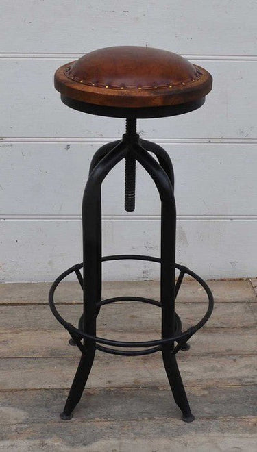 Vintage Adjustable Barstool at online8 furniture store Auckland