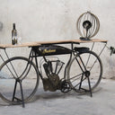 Vintage Cycle Console / Bar Table at online8 furniture store Auckland