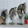 Vintage Horse Head Set/3 at online8 furniture store Auckland