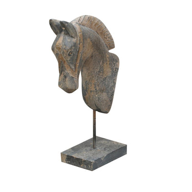 Vintage Horse Head Set/3 at online8 furniture store Auckland