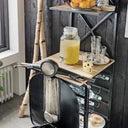 Vintage Scooter Bar Shelf at online8 furniture store Auckland