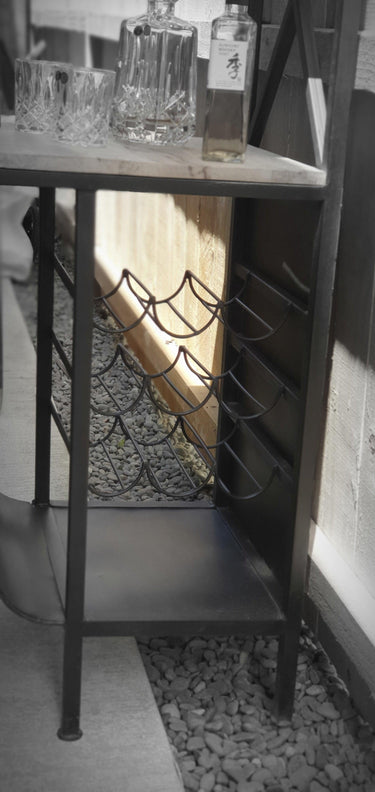 Vintage Scooter Bar Shelf at online8 furniture store Auckland