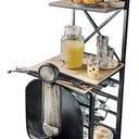 Vintage Scooter Bar Shelf at online8 furniture store Auckland