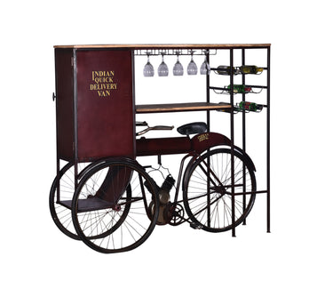 Vintage Tricycle Bar | Café Table | Industrial Furniture | Online8 at online8 furniture store Auckland