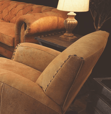 Vito Leather Armchair - Camel at online8 furniture store Auckland