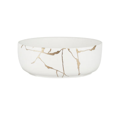 Wabi Sabi Bowl - White at online8 furniture store Auckland
