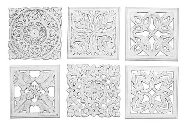 Wall Accents - Set of 6 at online8 furniture store Auckland