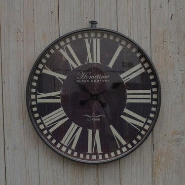 Wall Clock with Roman Numerals at online8 furniture store Auckland