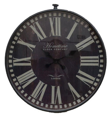 Wall Clock with Roman Numerals at online8 furniture store Auckland