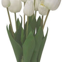 White Tulip Arrangement - 12 Head at online8 furniture store Auckland