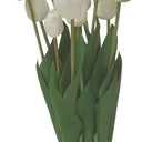 White Tulip Arrangement - 9 Head at online8 furniture store Auckland