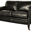 Winchester 2 Seater Sofa - Belon Black at online8 furniture store Auckland