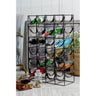Wine Rack Metal & Leather at online8 furniture store Auckland