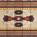 Wood Panel Art - Tribal Weave IV at online8 furniture store Auckland