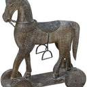 Wooden Rolling Horse at online8 furniture store Auckland