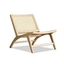 Zara Natural Rattan Lounge Chair at online8 furniture store Auckland
