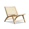 Zara Natural Rattan Lounge Chair at online8 furniture store Auckland